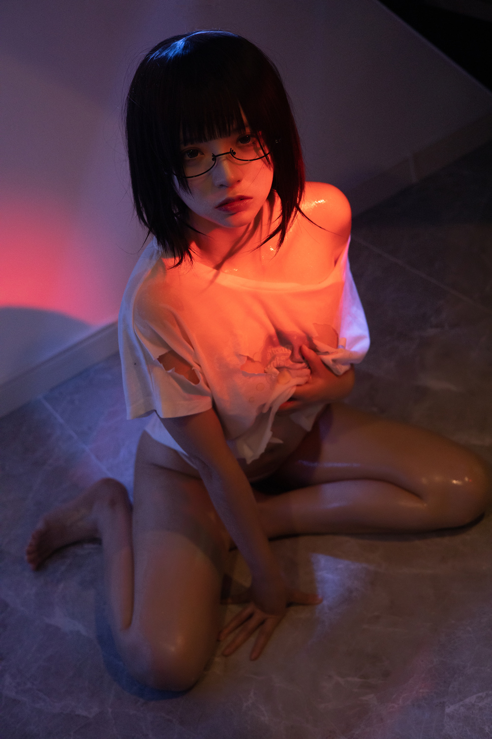 [疯猫ss] 破碎半袖 [20P478M]