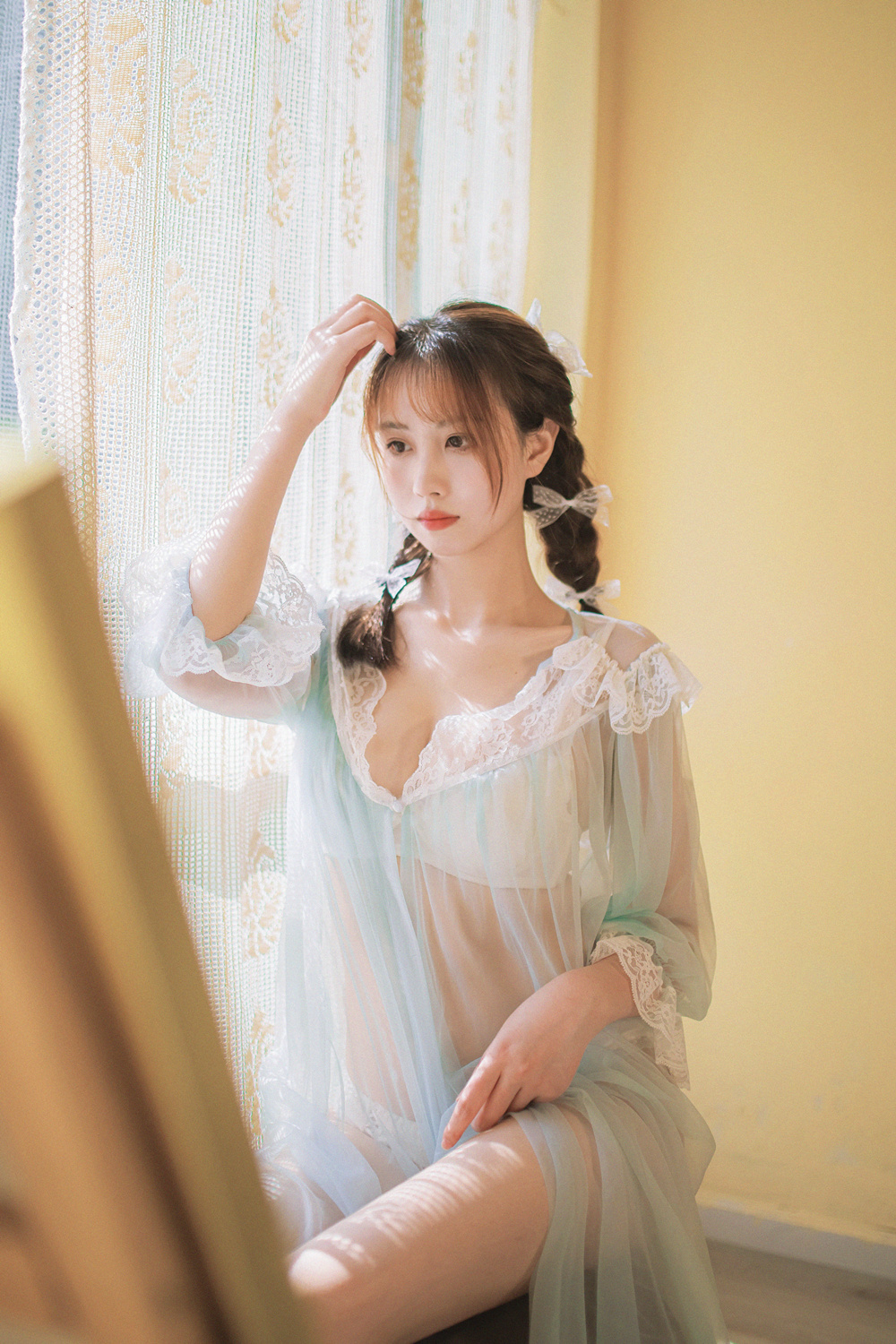 念雪 – 蓝纱衣 [20P75M]