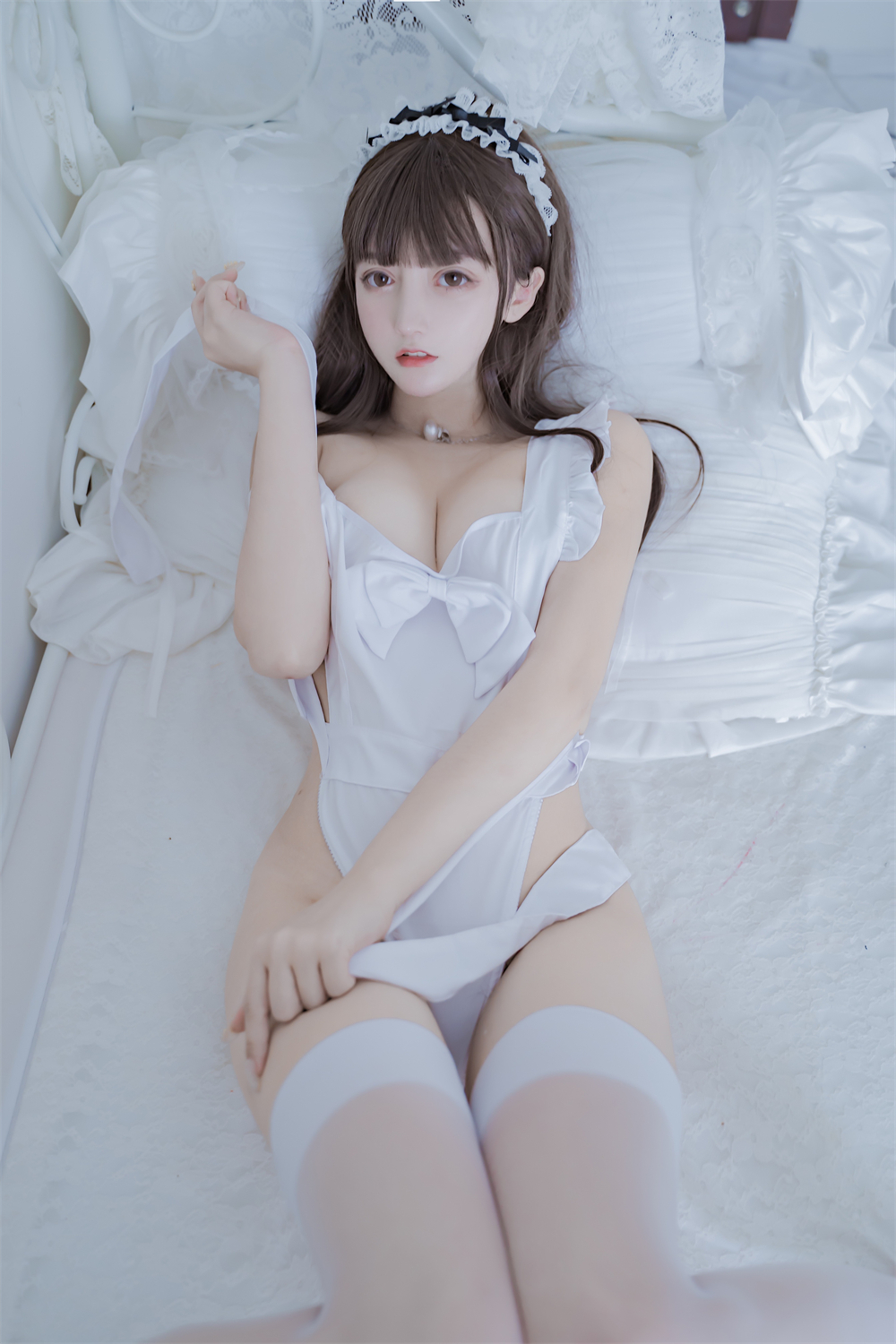 过期米线线喵 连体围裙 [31P]