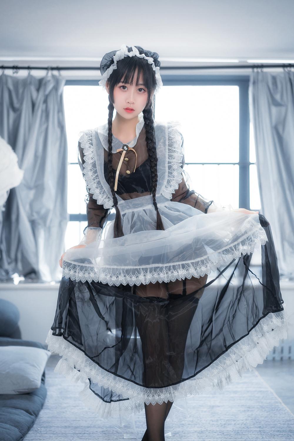 萌芽儿o0 NO.012 透明女仆 [27P185M]