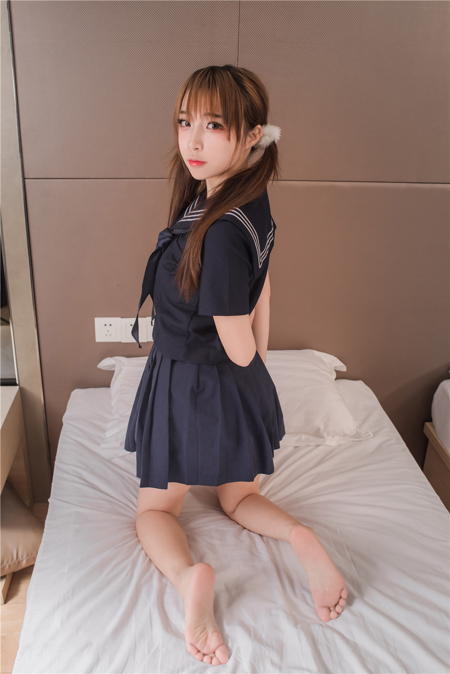 兔玩映画 VOL.067 制服黑三本 [41P]