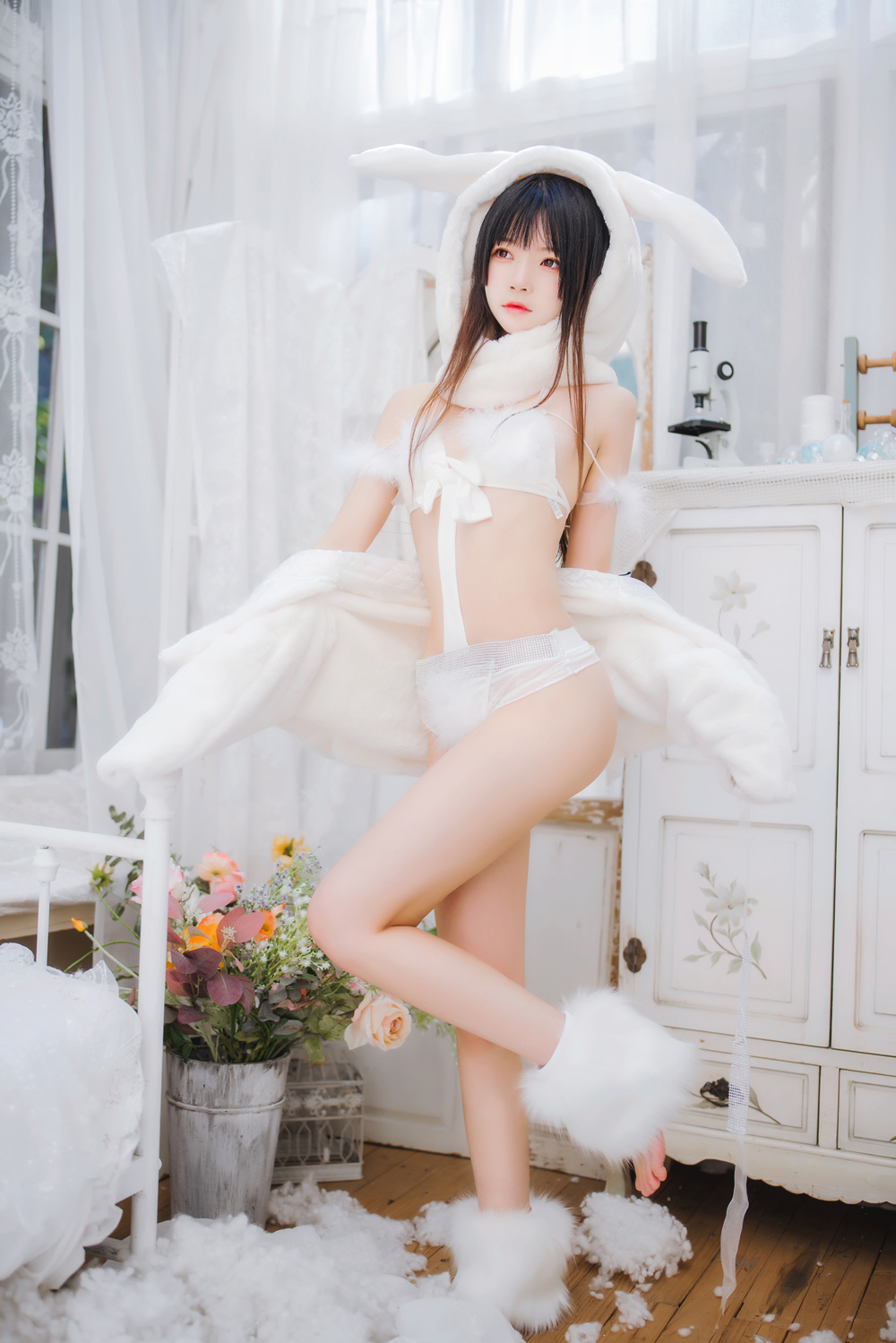桜桃喵-小白兔02 [49P722MB]
