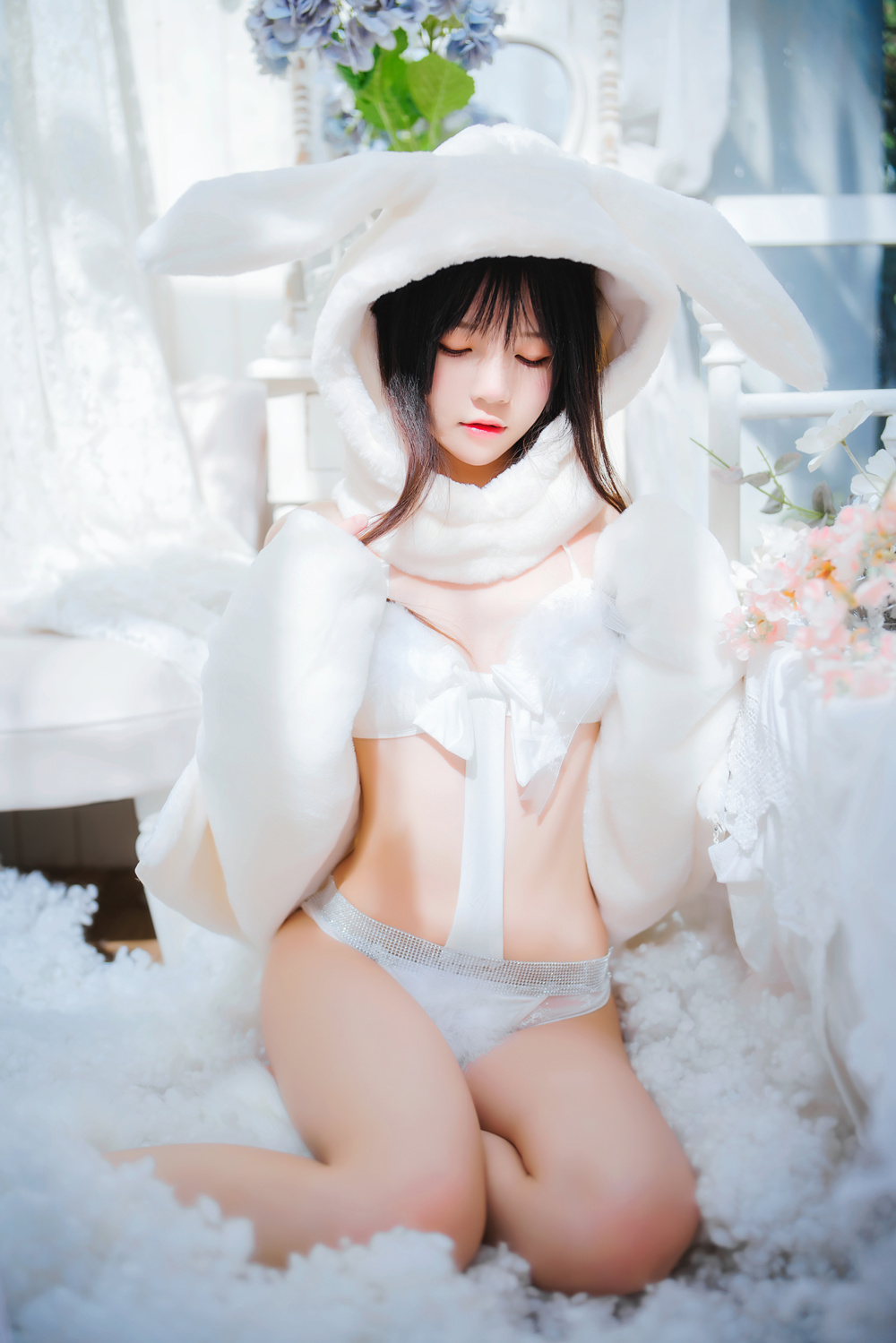 桜桃喵-小白兔02 [49P722MB]