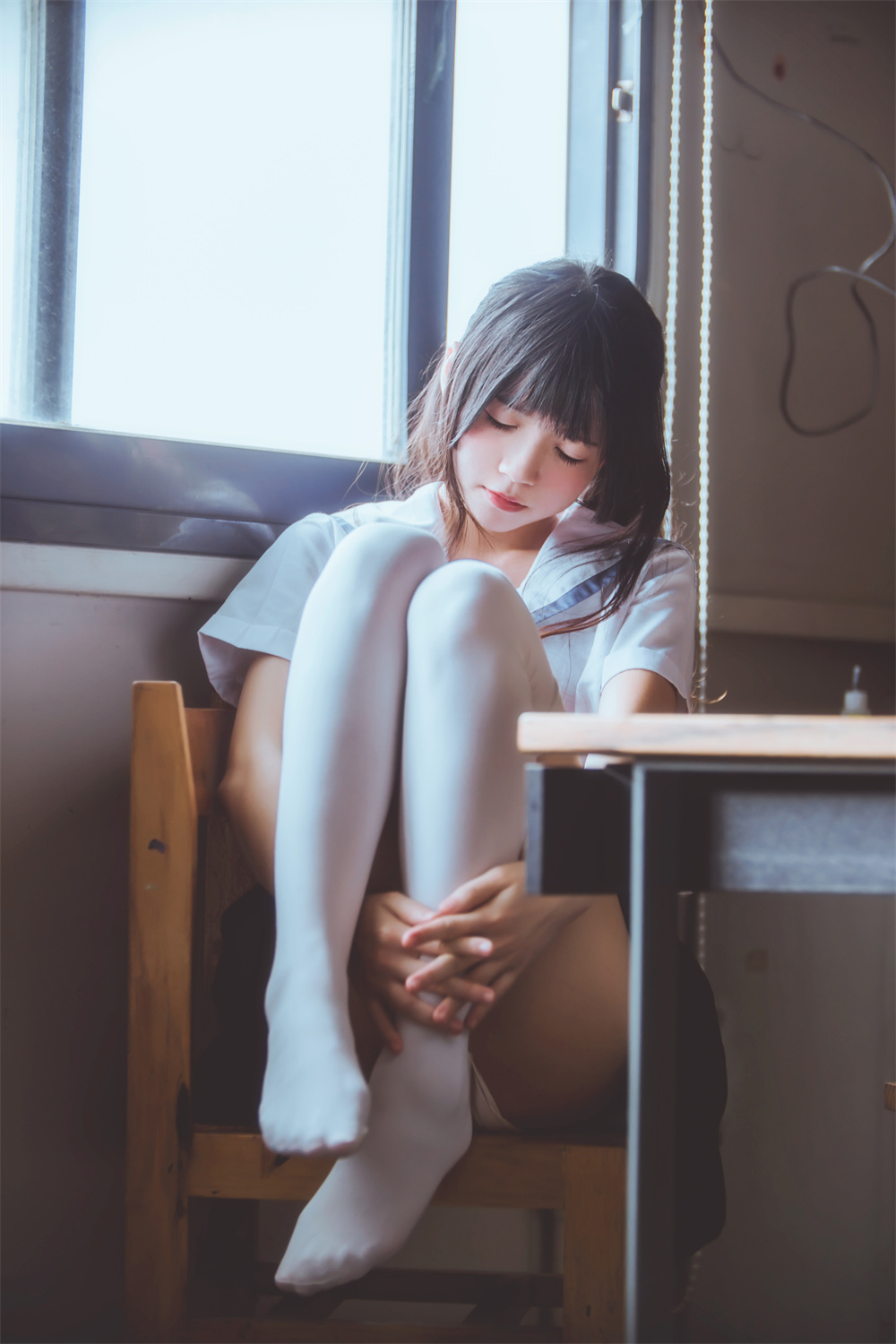 桜桃喵 VOL.004 [39P] 蓝白水手服