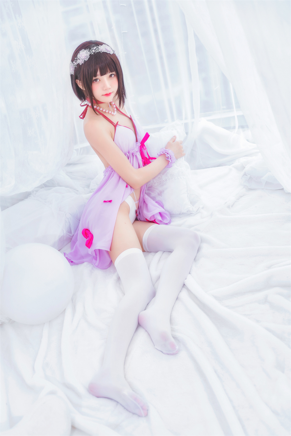 桜桃喵 VOL.012 [38P]  (加藤惠)小睡裙