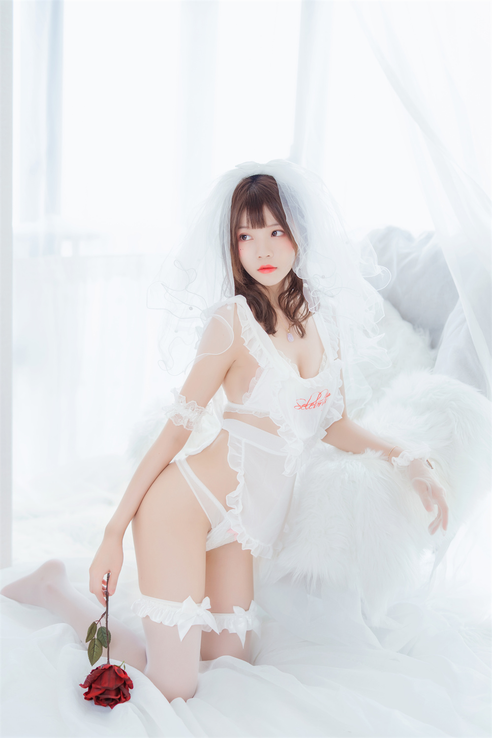 桜桃喵 VOL.051 [33P] 轻纱