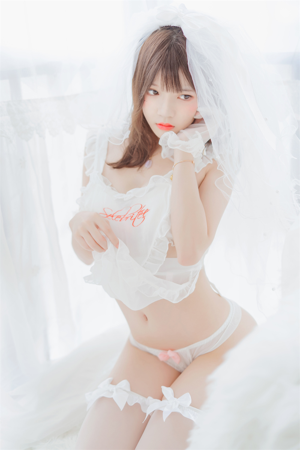 桜桃喵 VOL.051 [33P] 轻纱