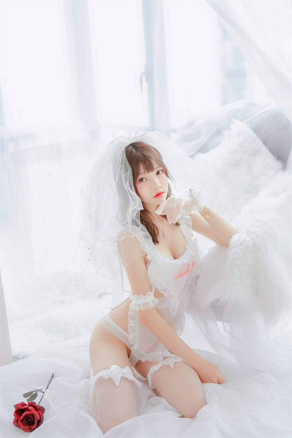 桜桃喵 VOL.057 [34P] 轻纱 02