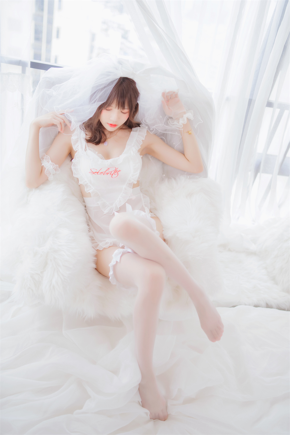 桜桃喵 VOL.057 [34P] 轻纱 02