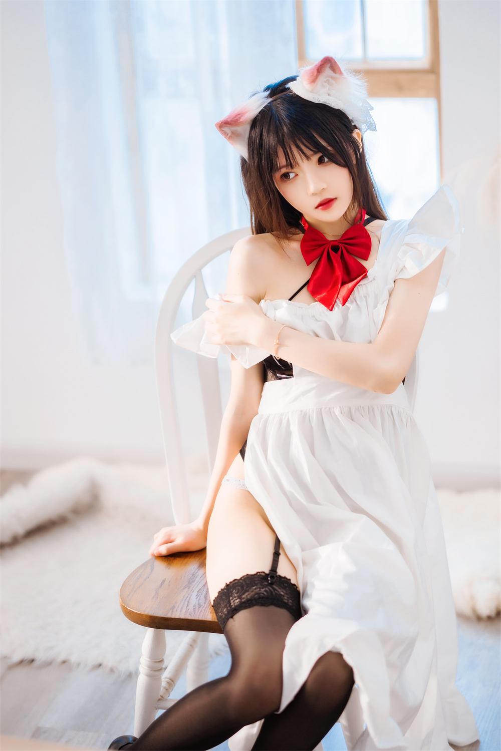 桜桃喵 VOL.079 [97P] 长裙妹抖