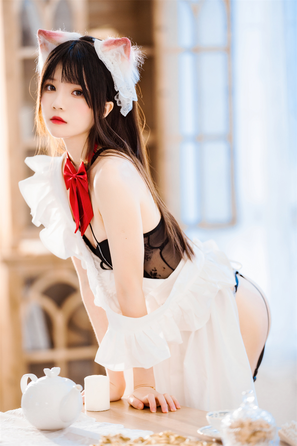 桜桃喵 VOL.079 [97P] 长裙妹抖